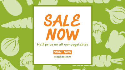 Vegetable Supermarket Facebook event cover Image Preview