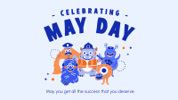 Celebrate May Day Facebook Event Cover Design