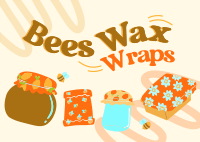Beeswax Wraps Postcard Image Preview