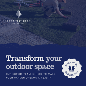 Expert Landscaping Service Instagram post Image Preview