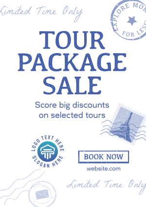 Travel Package Sale Flyer Image Preview