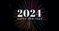 New Year Fireworks Facebook ad Image Preview