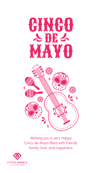 Bright and Colorful Cinco De Mayo Instagram story Image Preview