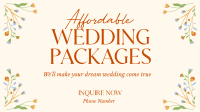 Floral Wedding Animation Preview