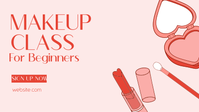 Beginner Make Up Class Facebook event cover Image Preview