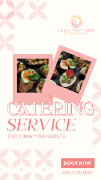 Catering Service Business Instagram Story Design