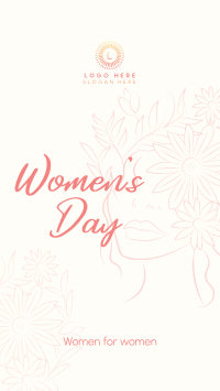  Aesthetic Women's Day Facebook Story Design