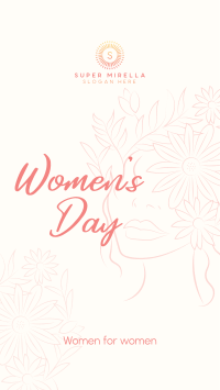  Aesthetic Women's Day Facebook Story Image Preview