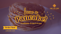 Have a Pancake Facebook Event Cover Design