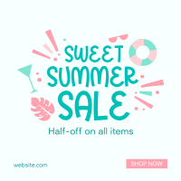 Sweet Summer Sale Instagram post Image Preview