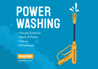 Power Washing Services Postcard Image Preview