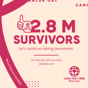 Cancer Survivor Instagram post