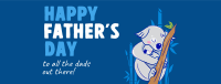 Father's Day Koala Facebook cover Image Preview