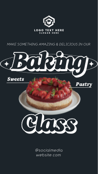 Modern Food Baking TikTok Video Preview