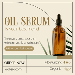 Skin Care Serum Instagram post Image Preview