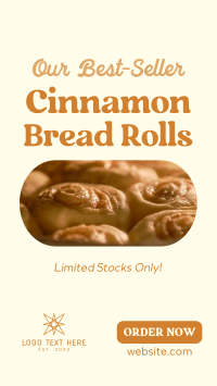 Best-seller Cinnamon Rolls Instagram reel Image Preview