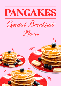 Pancakes For Breakfast Poster Image Preview