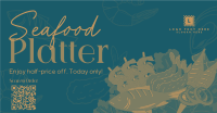 Seafood Platter Sale Facebook Ad Design