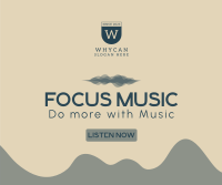 Focus Playlist Facebook post Image Preview