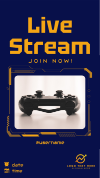 Join The Stream Now Facebook Story Design
