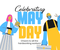 Celebrating May Day Facebook post Image Preview