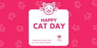 Cat Day Greeting Twitter post Image Preview