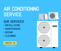 Cold Air Specialists Facebook Post Design