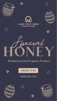 Honey Bee Delight TikTok Video Design