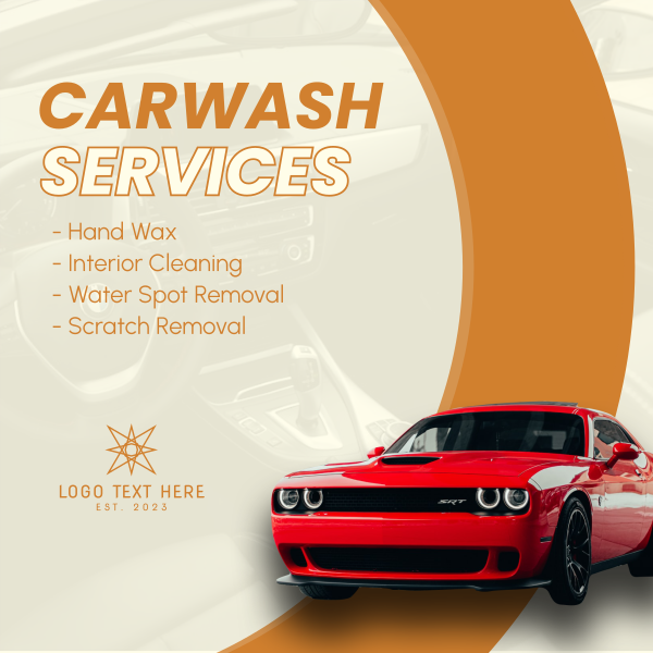 Carwash Offers Instagram Post Design Image Preview