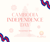 Cambodia Independence Festival Facebook post Image Preview