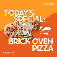 Brick Oven Pizza Instagram post Image Preview