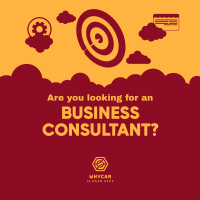 Looking For Business Consultation Instagram Post Design