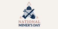 Miner's Day Badge Twitter post Image Preview