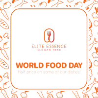 World Food Day Pattern Instagram post Image Preview