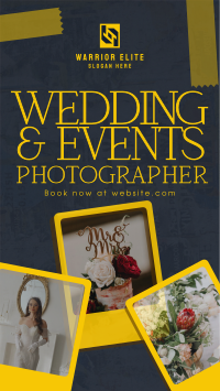 Rustic Wedding Photographer Instagram story Image Preview