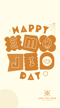 Playful Emoji Day Instagram Story Design