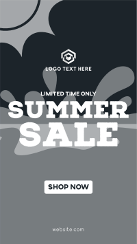 Summer Sale Splash YouTube short Image Preview