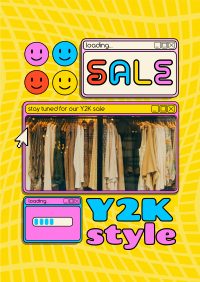 Y2K Fashion Brand Sale Poster Image Preview