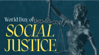 World Day of Social Justice Facebook event cover Image Preview