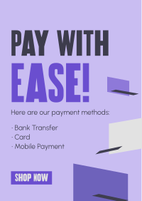 Minimalist Online Payment Flyer Image Preview