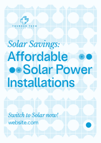 Solar Power Installations Poster Image Preview