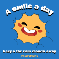 Smile Cloud Instagram Post Design