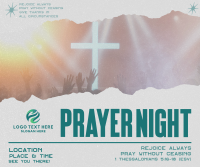 Modern Prayer Night Facebook post Image Preview
