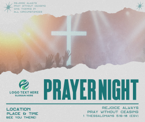 Modern Prayer Night Facebook post Image Preview