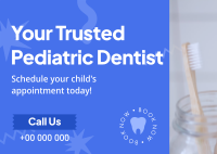 Pediatric Dentistry Specialists Postcard Image Preview