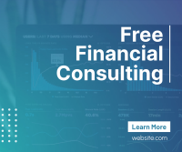 Simple Financial Consulting Facebook post Image Preview