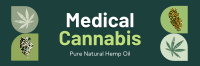 Healing Cannabinoids Twitter Header Design