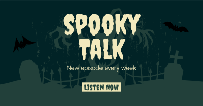 Spooky Talk Facebook ad Image Preview