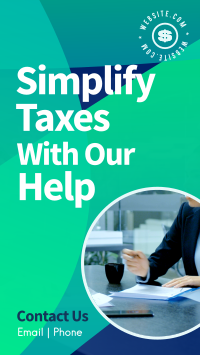 Simply Tax Experts Instagram Story Design