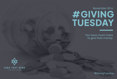 Giving Tuesday Coins Pinterest board cover Image Preview